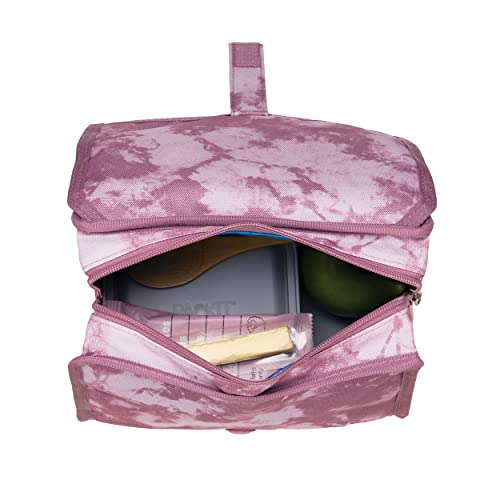 Image of PackIt Freezable Lunch Bag, Mulberry Tie Dye