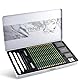 MARCO Skizzen Zeichen Bleistift Set 25 Stück Skizzier-Set Zeichenstifte für Skizzieren und Zeichnen, Zeichnungen Stifte für Anfänger Skizzieren für Künstler,Erwachsene, Teenager（25Stück）