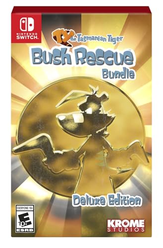 TY the Tasmanian Tiger HD Bush Rescue Bundle Deluxe Nintendo Switch juego plataformas