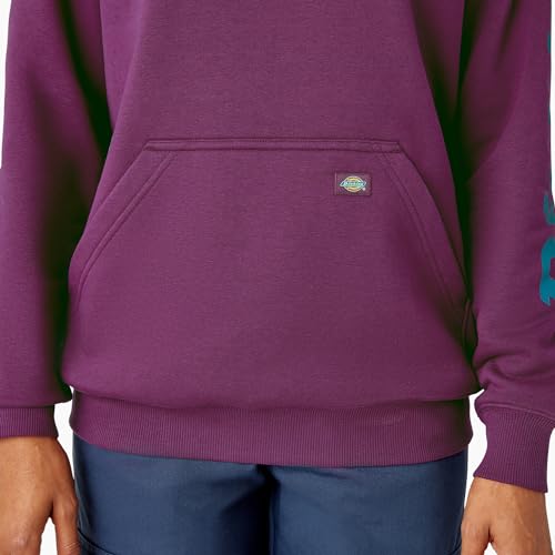 Image of Dickies womens Heavyweight Logo Sleeve Pullover