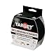 TARGET CTN1050N Amerikanisches Klebeband, extra stark, robust, netzverstärkt, bis zu 0,43 mm dick (schwarz, 10 m x 50 mm)