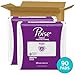 Poise Incontinence & Postpartum Pads for Bladder Leaks, 6 Drop Ultimate Absorbency, Long Length, 90 Count, Packaging May Vary