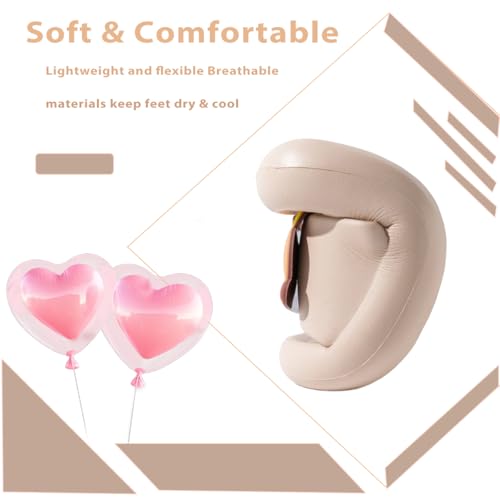 Image of Girls Cloud Bow Slide & Shower Slippers - Non-Slip Slip-On Kids Beach Pool Indoor Outdoor Shoes