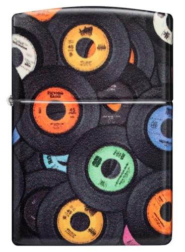 Encendedor de bolsillo Zippo Records Design 540 Mate miniatura 2