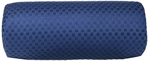 Memory Foam Round Cervical Pillow in Blue