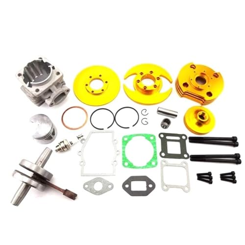 Kit cylindre piston 44mm pour réparer le serrage moteur d'un pocket bike 49cc