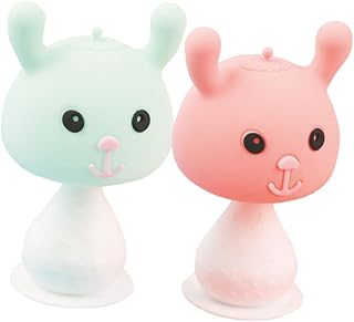 TOYANDONA 2 Peças Mordedor De Bebê Coelho Brinquedos De Mastigação Brinquedos De Dentição Brinquedos De Mastigação De Bebê Brinquedos De Dentição Infantil Brinquedo Calmante Brinquedo De