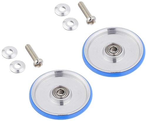 Galets 19mm Puraringu Tamiya 15426 à roulements alu design plat