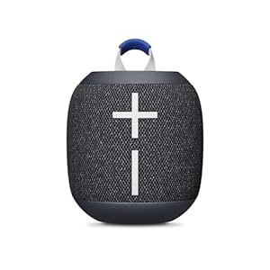 Ultimate Ears WONDERBOOM 4 Portable Waterproof Bluetooth Speaker with Big Bass and 360-Degree Sound, Dustproof Floating Speaker with 131ft (40m) Range – Black