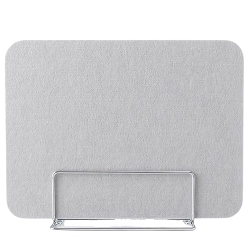 Serenitison Mamparas para Oficinas,Separador de Mesa de 2 Paquetes,Panel de Privacidad,Divisores de Computadora Independientes de Absorción de Sonido,Protector contra Estornudos,Concentrarse