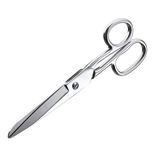 Twinwolf Heavy Duty All Metal Stainless Steel Shears Craft Scissors Tailor Scissors