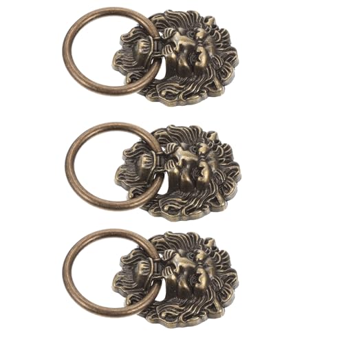 Yardwe �A���e�B�[�N���C�I���w�b�h�^�L���r�l�b�g�h�A�n���h�� ���������� �����o������� �u���E�� �ϕ��H���ȒP���t���\�ȃ��B���e�[�W�X�^�C���Ƌ�p 3�Z�b�g