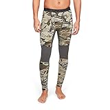 Under Armour Men's Mid Season Reversible Wool Base Leggings , Ua Barren Camo (999)/Black , Large
