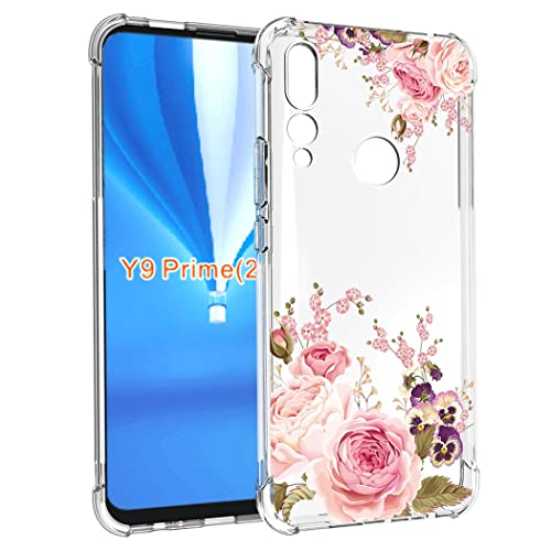 Yerebel Case For Huawei Y9 Prime 2019 Stk-L21 Cute Case, Clear Flexible Bumper Tpu Soft Rubber Silicone Cover Phone Case For Huawei Y9 Prime 2019 thumb #2
