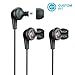 JLab JBuds Pro Signature Earbuds, Titanium 10mm Drivers, Music Controls, Universal Mic, Custom Fit with Cush Fins, Blue