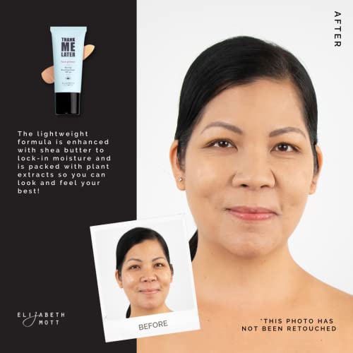 Elizabeth Mott Thank Me Later Face Primer - Base Primer For Perfect Makeup Application And All-Day Wear - Cruelty-Free (30G, Blurring Primer Spf30) #TOP7