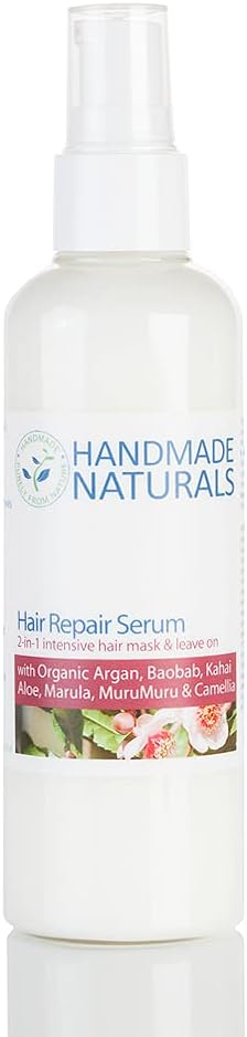 Hair Repair Mask & Serum with Argan, Marula, Kahai, MuruMuru & Camellia