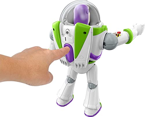 Buzz Lightyear Habla - Figura de Acción 10" de Toy Story Mattel