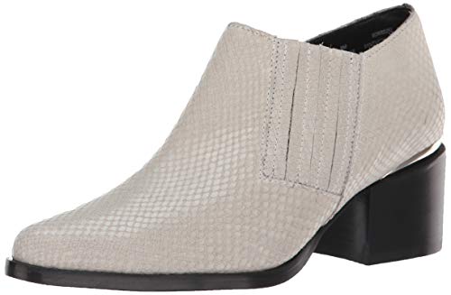 Steve Madden Women's KORRAL Western Boot, white snake, 10 M US