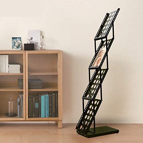 JIAGU Magazine Stand A4 Vouwinformatierek Vloer Propaganda Rack Verticaal Magazine Rack Opvouwbaar Draagbaar Display… - Image 3