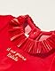 Chicco Baby-Mädchen Babyanzug mit Beinöffnung Kleinkind-Schlafanzüge, Rot, 12 Monate