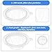 4 Pieces Filter Food Filter Strainer 200 Mesh 5 Inch Sieve Fine Mesh Nylon Strainer Sieve Kitchen Funnels for Filtering Coffee Cooking Oil Filtering Yogurt Juice Milk Honey Wine Cheese Soy Milk