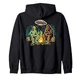 Photo Gallery bigfoot alien campfire camping sasquatch ufo camper funny felpa con cappuccio Photo Gallery bigfoot alien campfire camping sasquatch ufo camper funny felpa con cappuccio