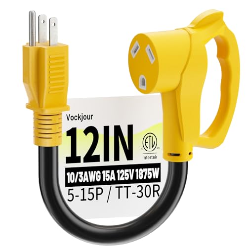 Vockjour 30 Amp to 110 RV Adapter
