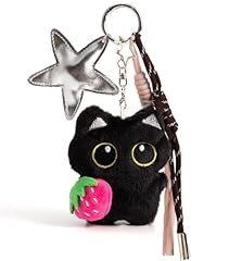 Strawberry Cat Black
