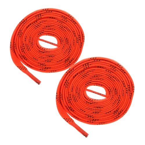 DEARMAMY 1 Par De Cordones Profesionales Para Patines De Hockey Resistentes Al Desgaste Elegantes Y Prácticos De Poliéster