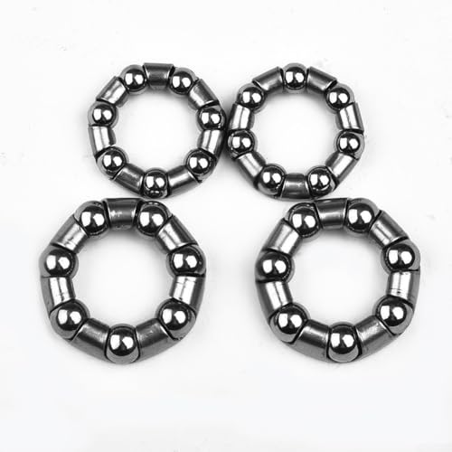 Set di cuscinetti per mozzo per bicicletta, include quattro cuscinetti per ruote anteriori e posteriori, misure 3/16 e 1/4