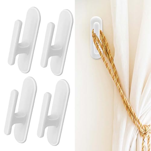 4pcs Blind Cord Safety Device - Self-adhesive Cleat Hooks & Winder for Home Office