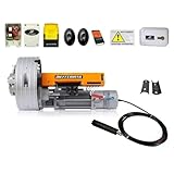 KIT AUTOMATISMO CON FRENO SERRANDA AVVOLGIBILE 180 KG 230V SARACINESCA ELETTRICA...