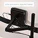 HumanCentric VESA Mount Compatible with Lenovo Thinkcentre Tiny M90q Gen 2, M80q Gen3, M90q Gen3, M70q Gen 2, Thinkstation P3 Tiny, M60e, M75q Gen2, M70q, Mount Behind Monitor