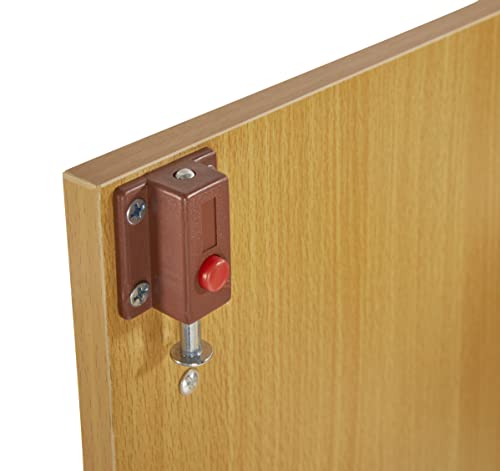 Credenza da ufficio in faggio, altezza scrivania