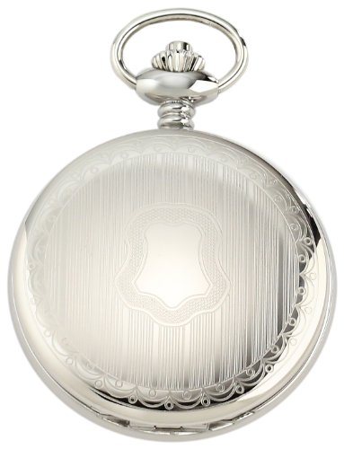 Image of Charles-Hubert, Paris 3919 Premium Collection Stainless Steel Mechanical Pocket Watch