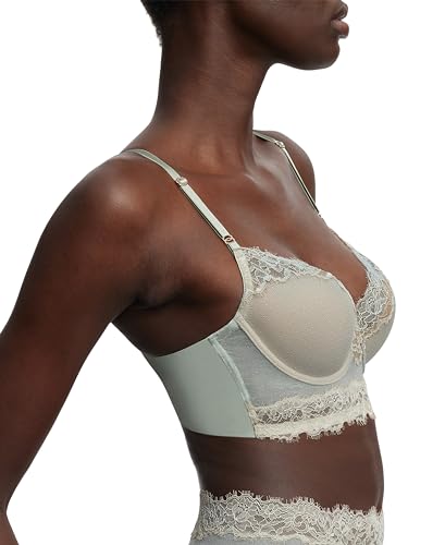 Image of Skarlett Blue Women's Entice Longline Lightly Lined Bra 321240