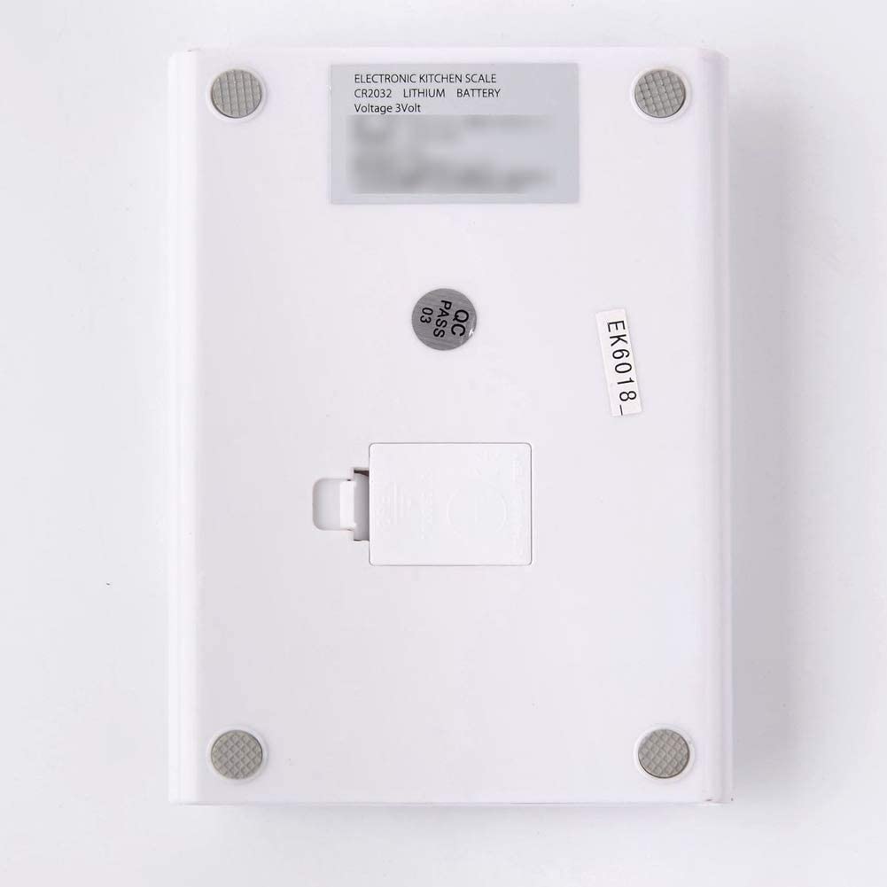 FAXIOAWA Balance de Cuisine en Plastique Multifonction Balance électronique de Cuisine de précision 2KG/1g Balance Alimentaire numérique Domestique Affichage LCD balances alimentées par Batterie