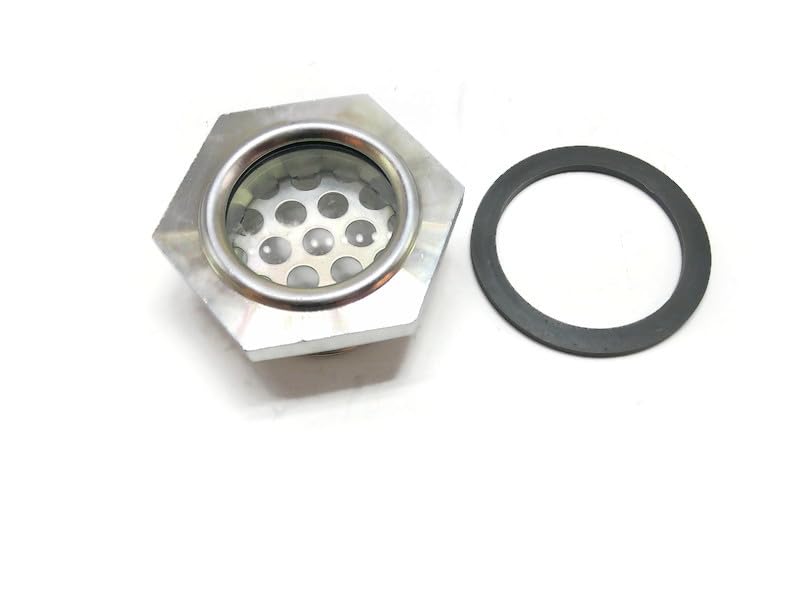 Hydraulic Tank Sight Gauge 50 mm with Seal (Part No. 123/08053) by Aries