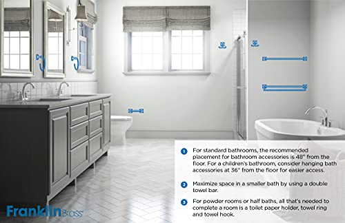 Franklin Brass Kinla Towel Hook, Oil Rubbed Bronze, Bathroom Accessories, Kin35-Orb-1 #TOP5