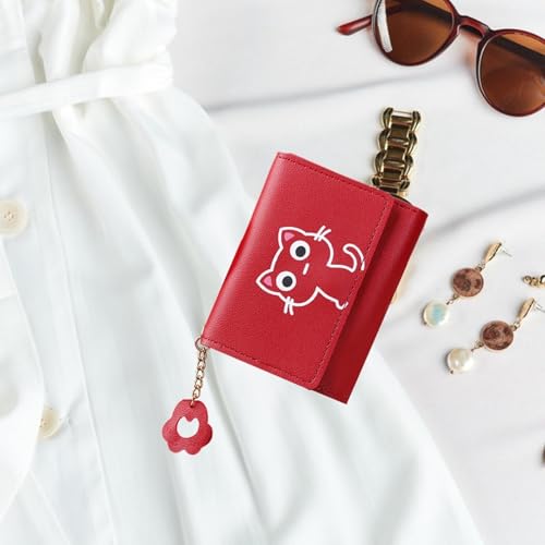 Womens Small Wallet Case Card Holder for Commuting Street Business3