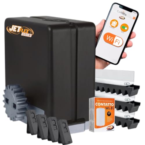 PPA DZ Motor de Portão Stark 650Kg Jetflex com Wi-Fi e 4 controles remotos
