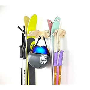 Pro Board Racks Apres Ski Wall Rack (Holds 2 Sets of Skis)