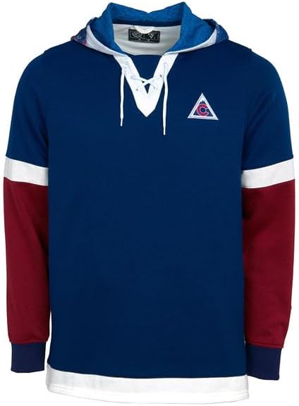 NHL Unisex-Adult Lace-Up Hoodie, Unisex Hockey Sweatshirt, NHL Officially Licensed Gear, Recycled Fabrics - Image 4