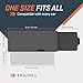 SAILEAD Polarized Sun Visor Sunshade Extender for Car with Polycarbonate Lens, Anti-Glare Car Sun Visor Protects from Sun Glare, Snow Blindness, UV Rays, Universal for Cars, SUVs