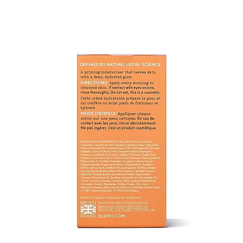 Elemis 50124 Superfood Glow Moisturizer For Priming & Hydrating Skin | Silicone-Free Face Moisturizer Primer | Multitasking Formula | Daily Moisturizer | Skin Moisturizer Face Cream thumb #3