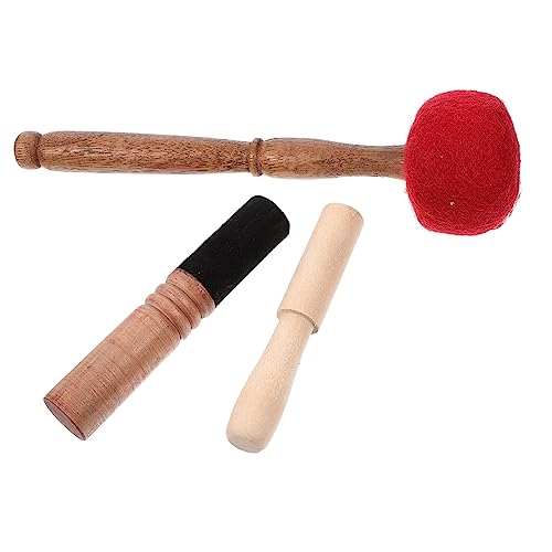 GALPADA 3Pcs Singing Bowl Mallet for and Lightweight Sound Bowl Striker Accessories for Mindfulness and Chakra Healing Music Lovers