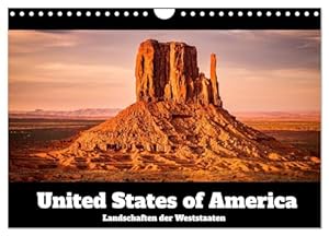 USA: Landschaften der Weststaaten (Wandkalender 2026 DIN A4 quer), CALVENDO Monatskalender: Kalifornien, Arizona, Utah und Nevada: Kommen Sie mit auf ... durch das westliche Amerika (CALVENDO Natur)