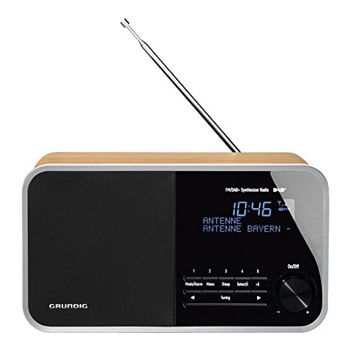 Bild zu Grundig DTR 3000 Table Digital Radio, 30 W PMPO, AUX-IN, UKW-RDS und DAB+ mit jeweils 10 Stationsspeicher eiche