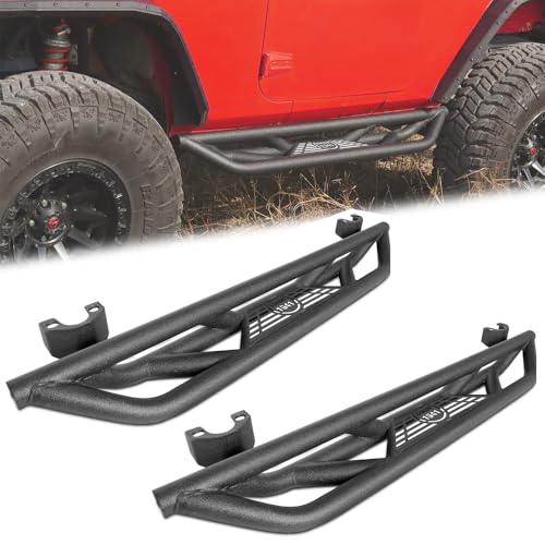 Running Boards & Steps Nerf Bars Compatible with 2007-2018 Jeep